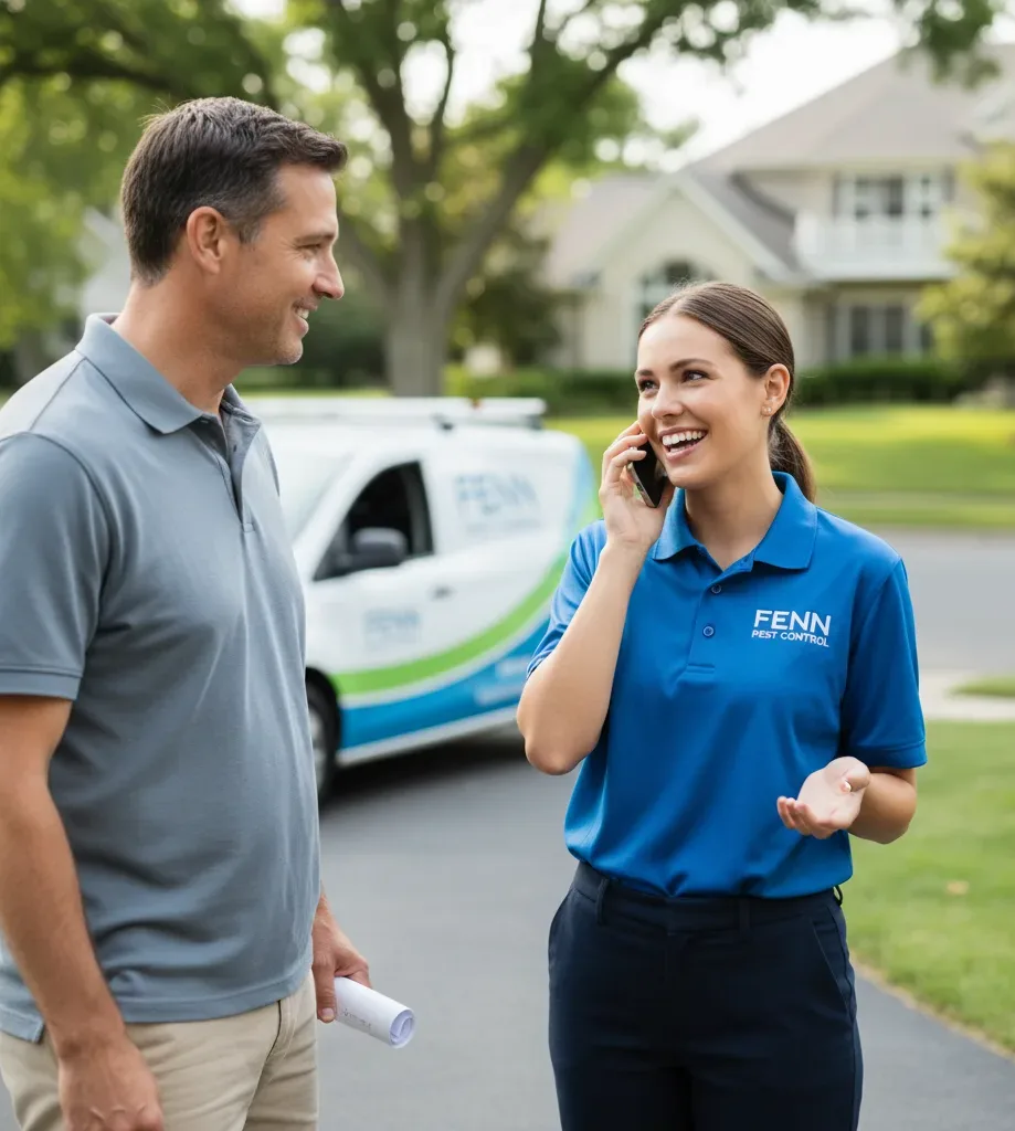Fenn Pest Control customer support in New York Mills